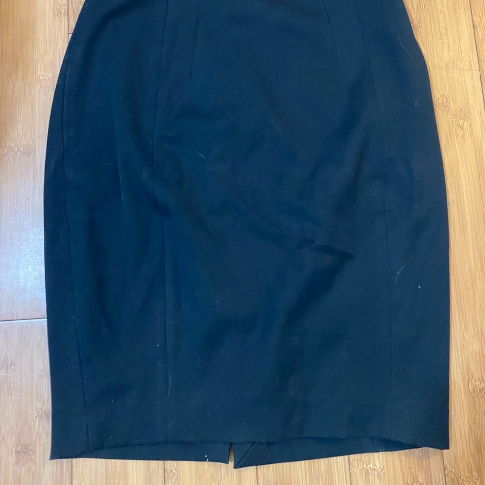 Express High Waisted Stretch Pencil Skirt in Black